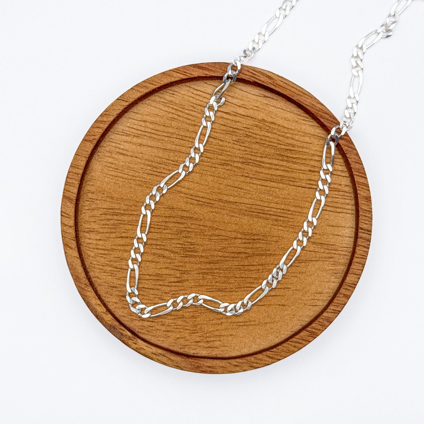 Figaro silver necklace