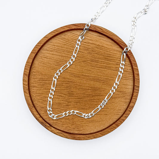 Figaro silver necklace