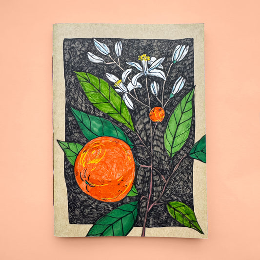 Citrus botanical notebook