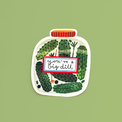 BIG DILL sticker