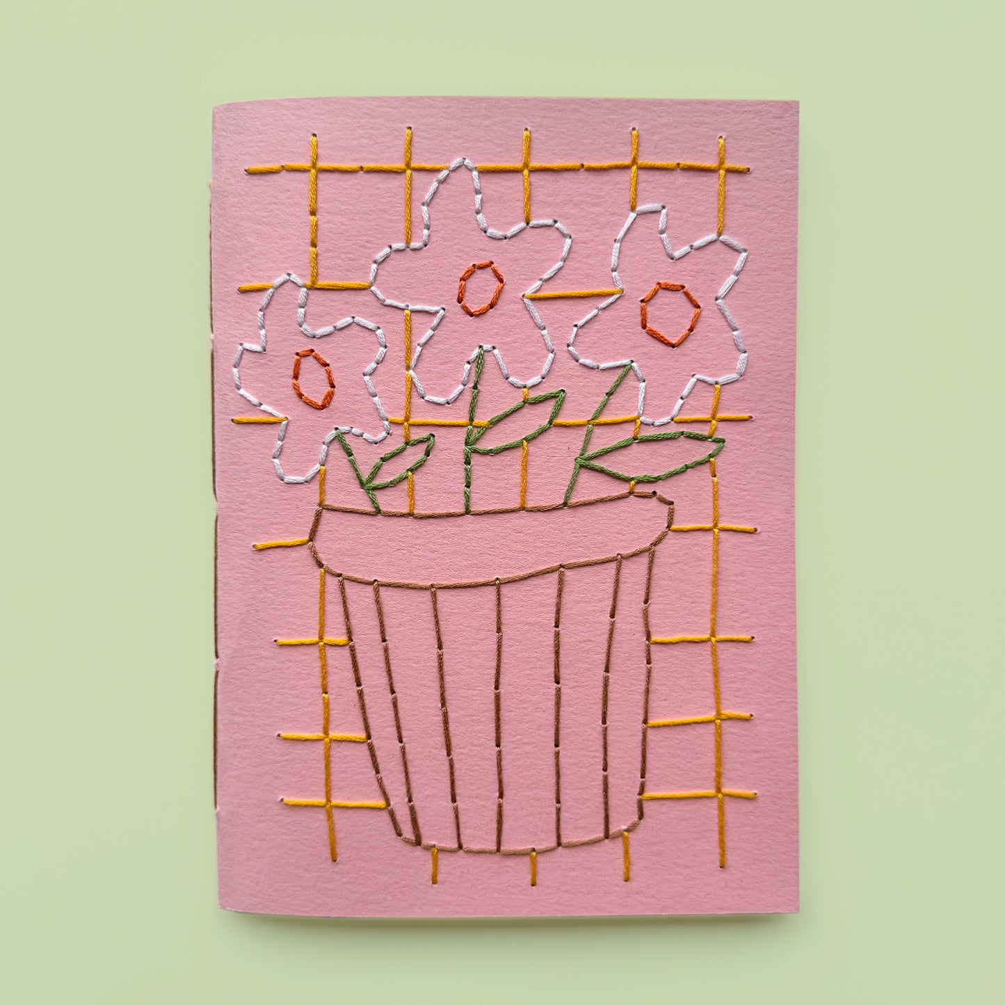 Journaling Set - Potted Flowers II