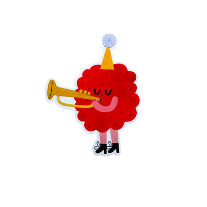 PARTY RASPBERRY sticker