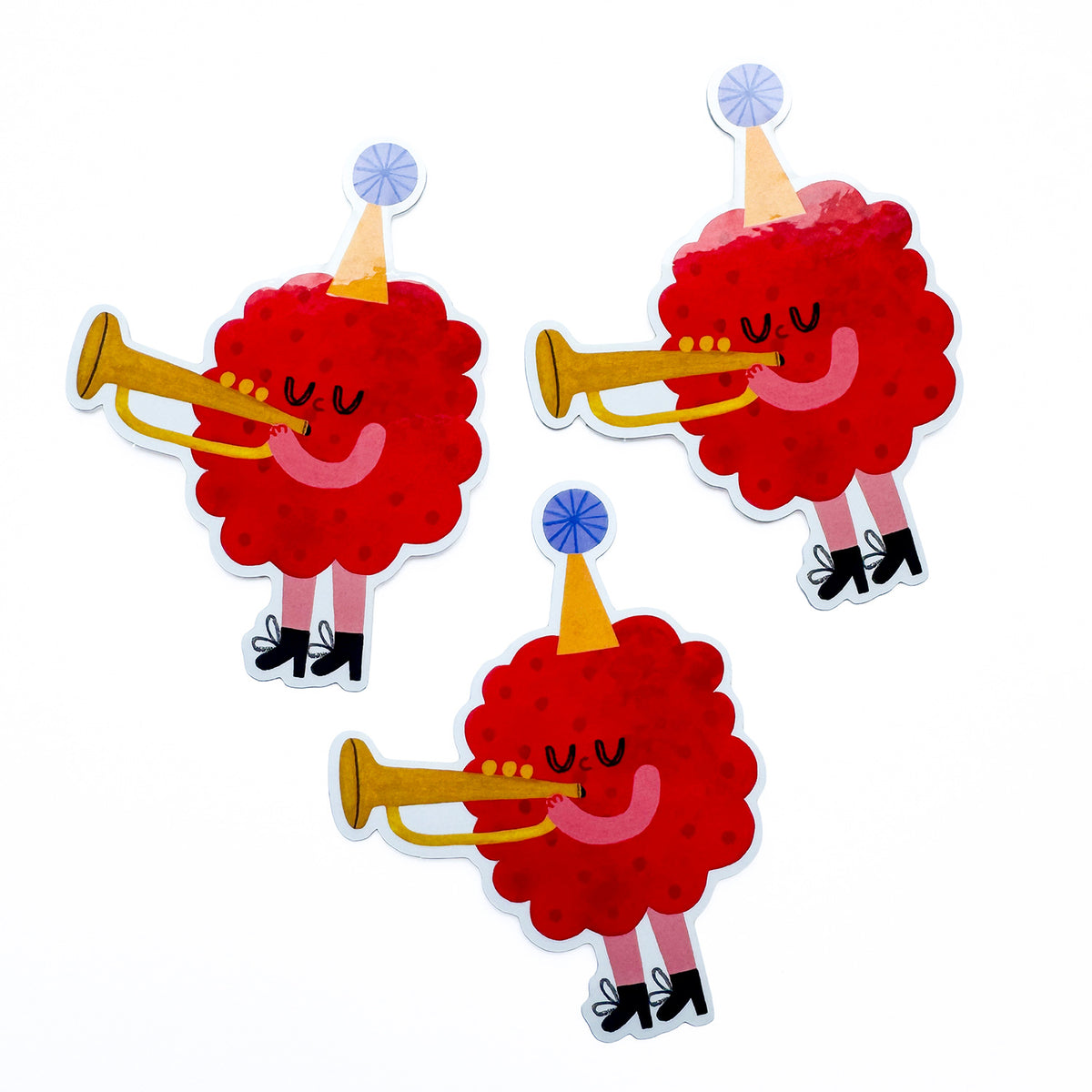 PARTY RASPBERRY sticker
