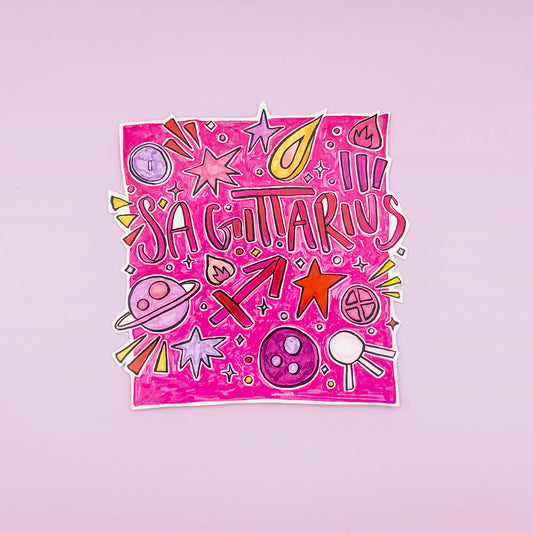 Sagittarius Horoscopes Sticker