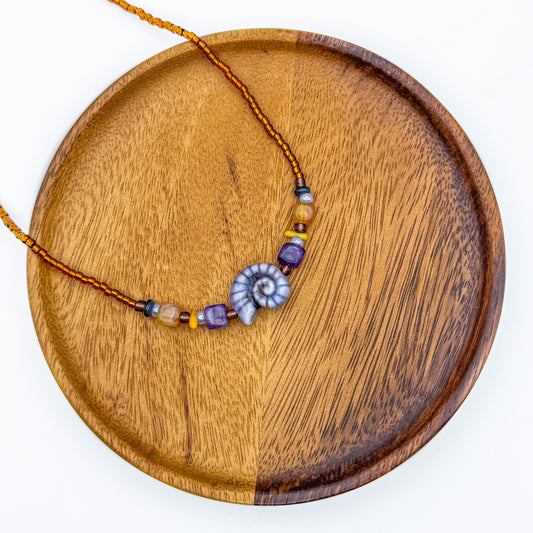 Sea Shell Bead Necklace III