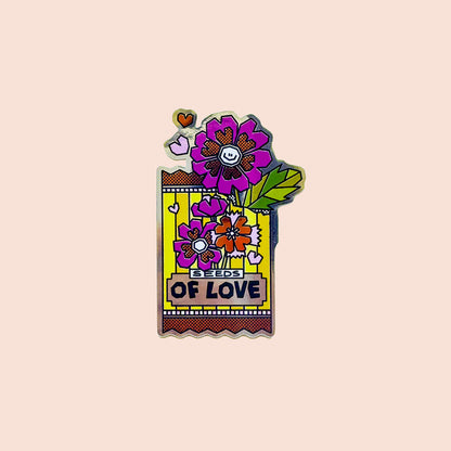 Seeds Of Love Vinyl Sticker