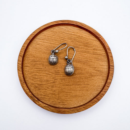 Scarab earring