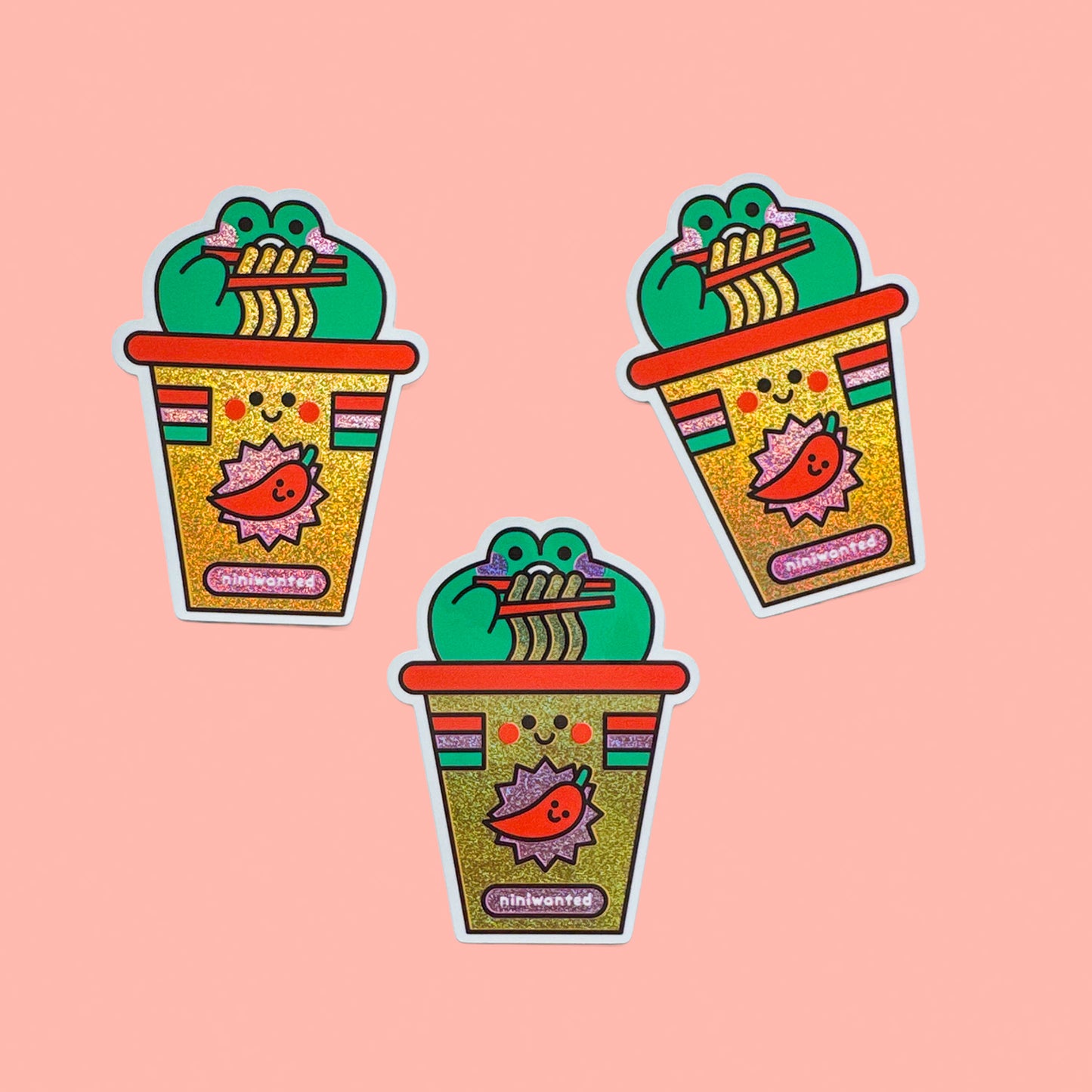 Bobby noodles Sticker