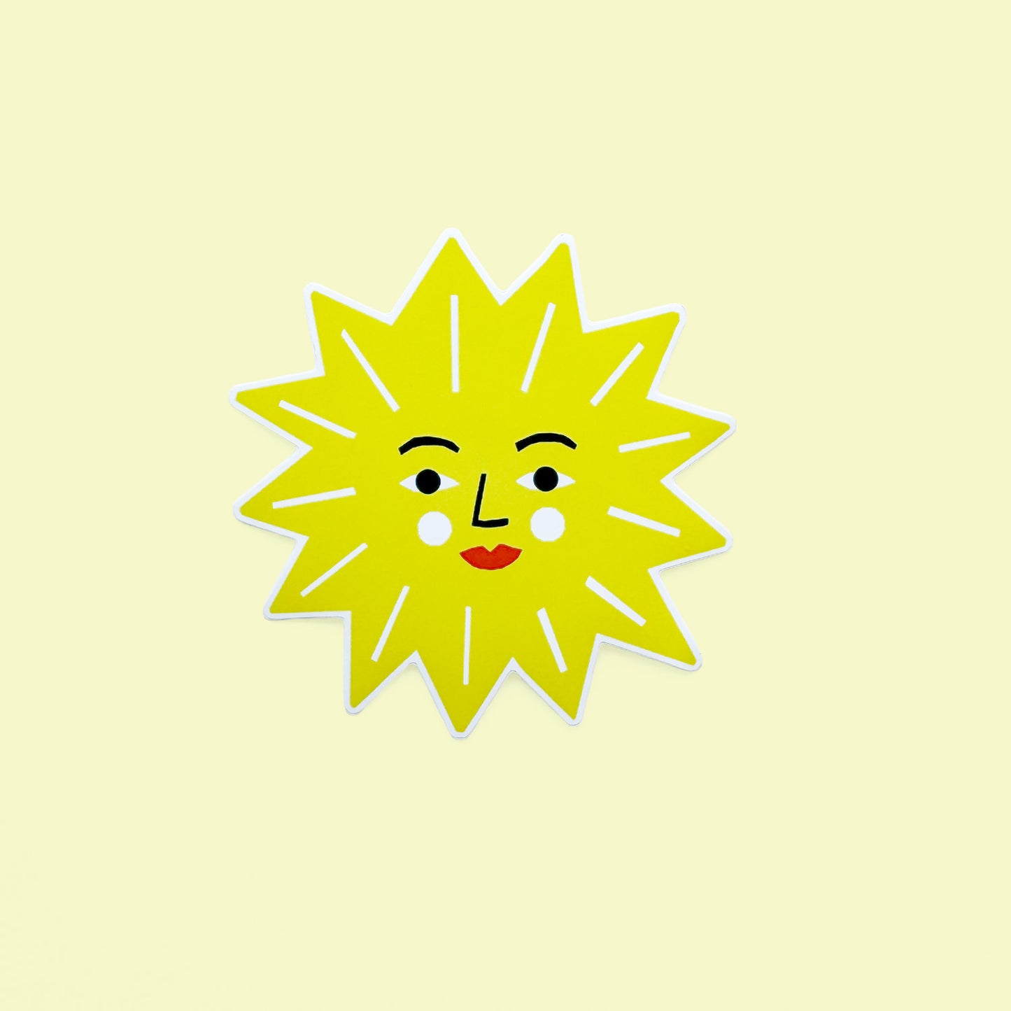 Sun Vinyl Sticker