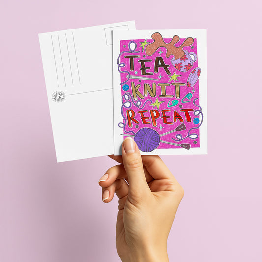 Tea, knit, repeat