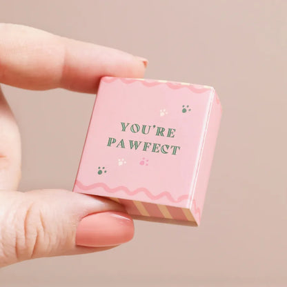 Dog - Tiny Matchbox Ceramic Token