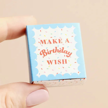 Birthday Cake - Tiny Matchbox Ceramic Token