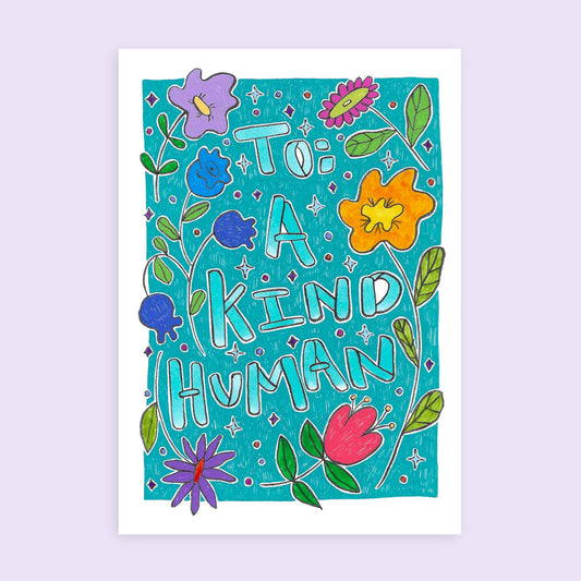 To a kind human
