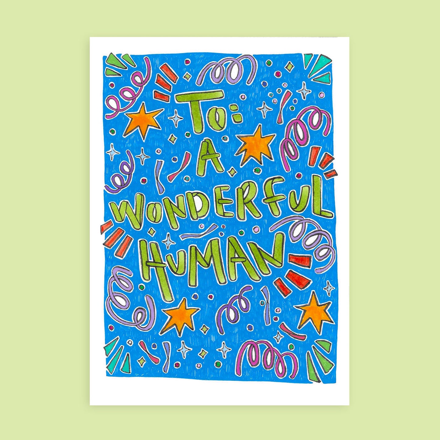 To a wonderful human