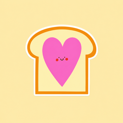 Toast Sticker