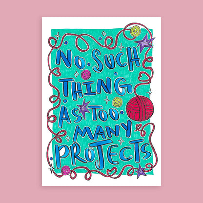 No such thing as too many projects