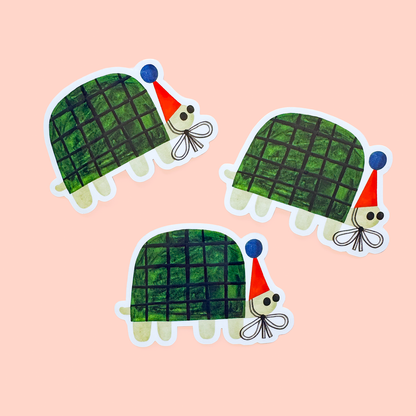 PARTY TURTLE sticker