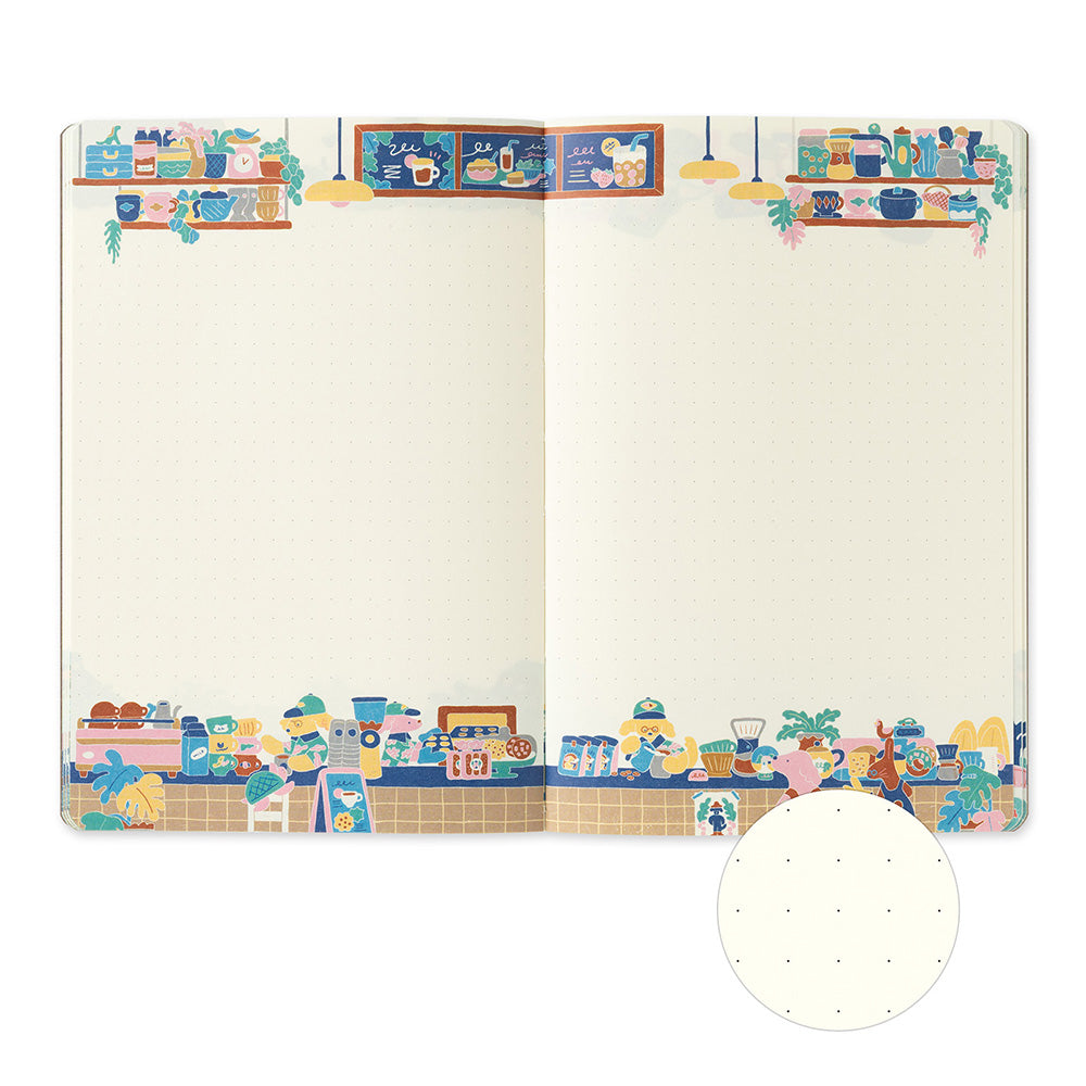 Yuru Log Notebook B6 Coffee Shop