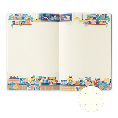 Yuru Log Notebook B6 Coffee Shop