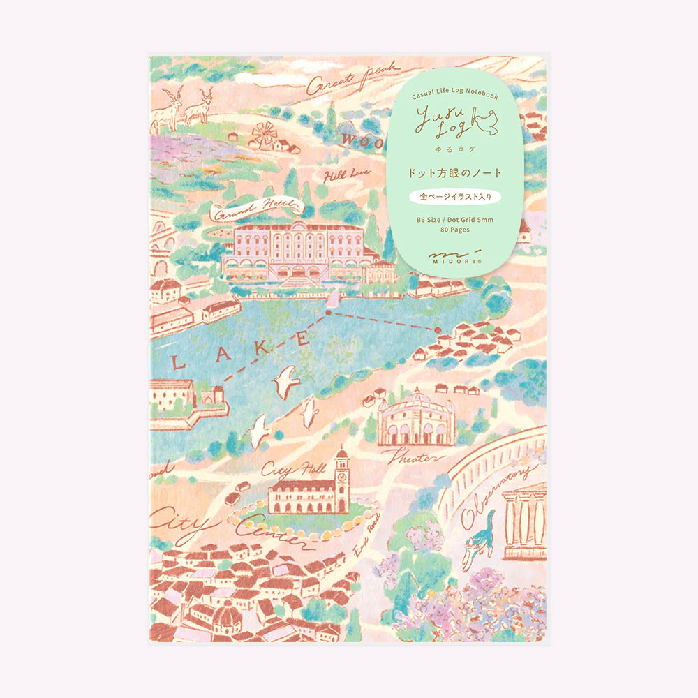 Yuru Log Notebook B6 Travel & Hotel