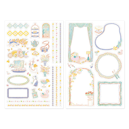 Yuru Log Sticker Two Sheets Travel & Hotel