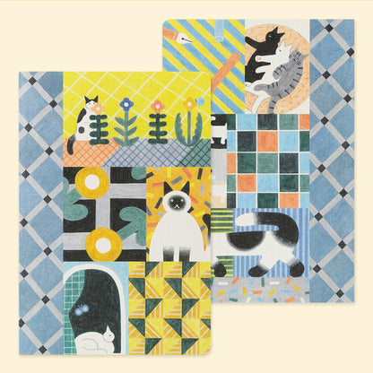 Yuru Log Notebook B6 Cat