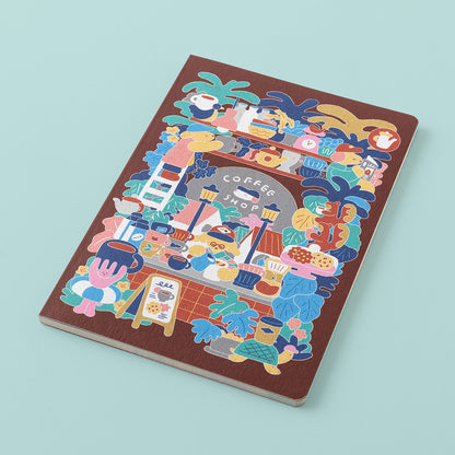Yuru Log Notebook B6 Coffee Shop