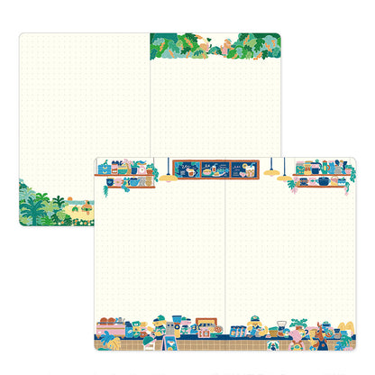 Yuru Log Notebook B6 Coffee Shop