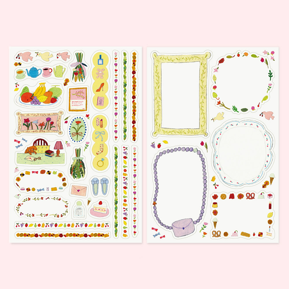 Yuru Log Sticker Two Sheets My Life
